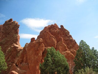 Rock nature formation