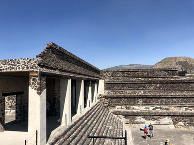 Roof architecture temple photo