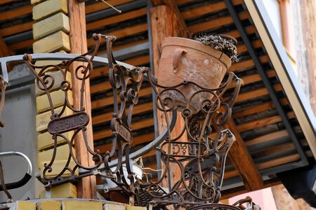 Balcony flowerpot handmade