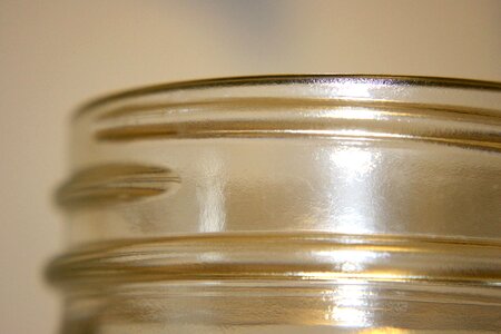 Glass jar 