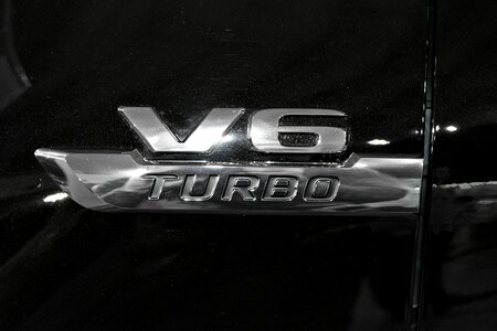 Black And White sign turbo