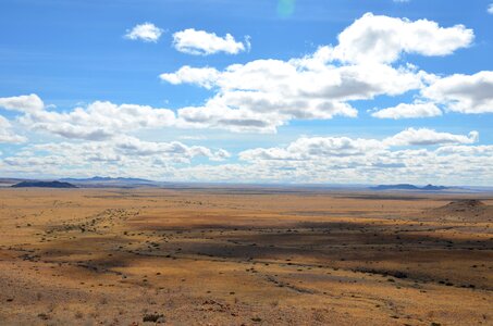 Drought sky blue