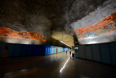 subway Rio de Janeiro city in Brazil