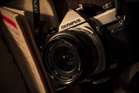Old retro olympus