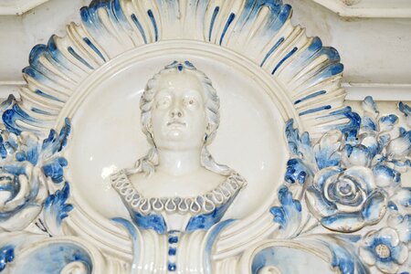 Baroque handmade porcelain photo