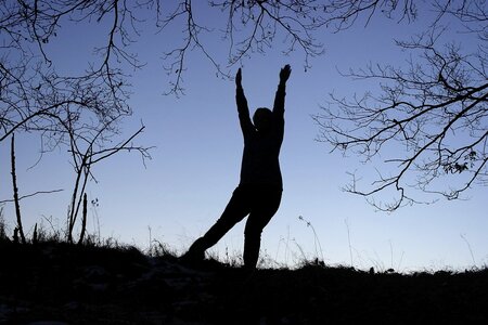 Movements dance girl