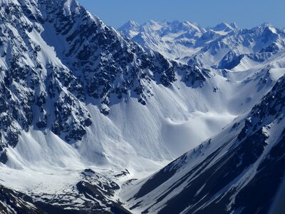 Nature snow alpine