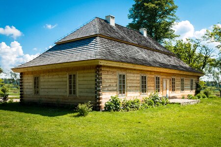 Wooden cottage old cottage poland