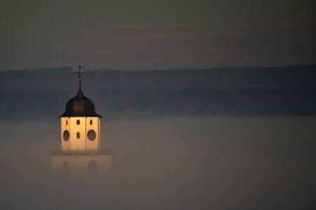 Fog space sky