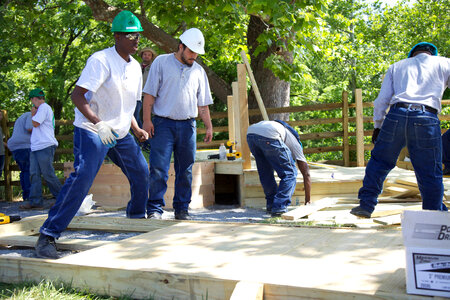 Construction of outdoor classroom-3