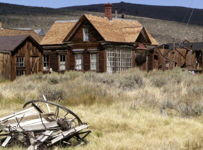 Ghost town mining heritage photo