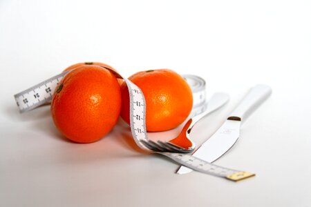 Metal tableware close up photo