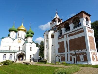 Orthodox church dome photo