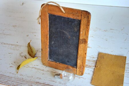 Antique board brown