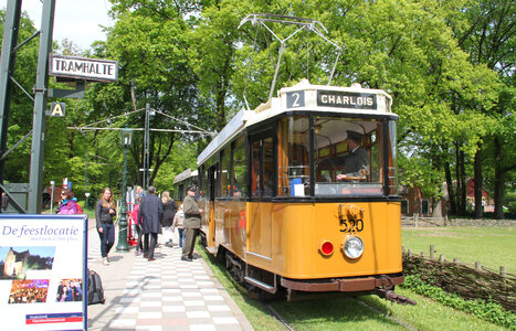Vintage Trams in Nederlands photo