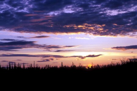 Refuge sunset photo