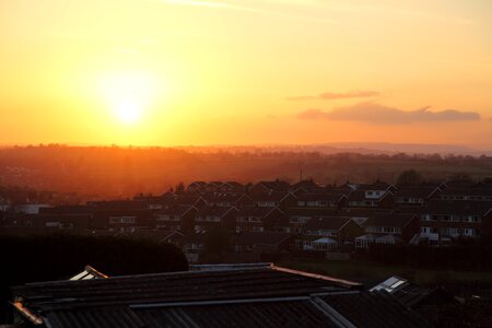 Landscape orange over photo