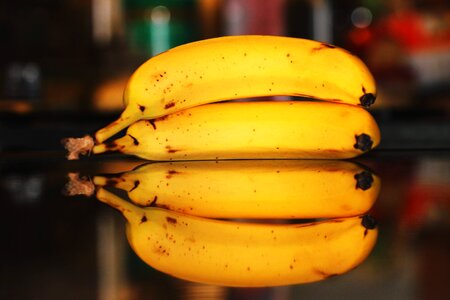 Bananas Reflections photo