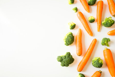 Broccoli & Carrot Vegetables photo