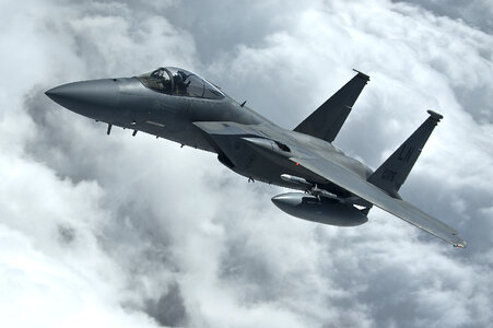 An Air Force F-15C Eagle