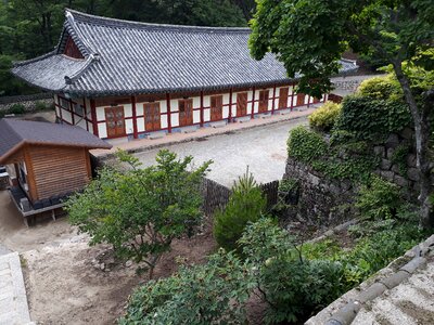 Haeinsa temple in Gayasan National Park photo