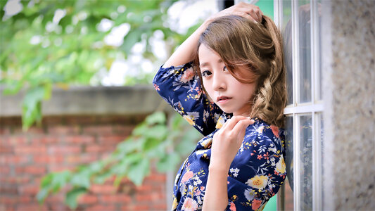 Pretty young Asian Girl Model photo