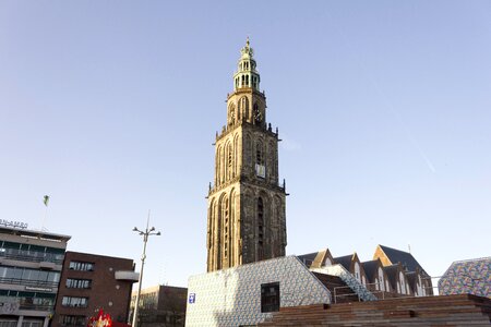 Architecture groningen tower groningen city center photo