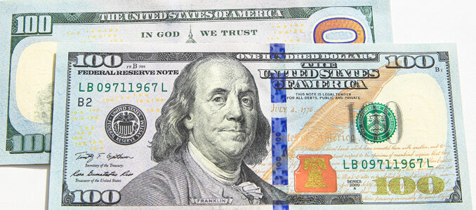 new dollar bills photo