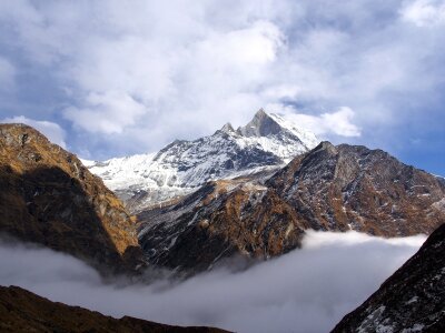 Nepal Himalayas Mount Everest Mountains photo