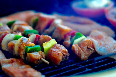 Grill bbq meal