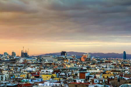 Catalonia sagrada família landscape