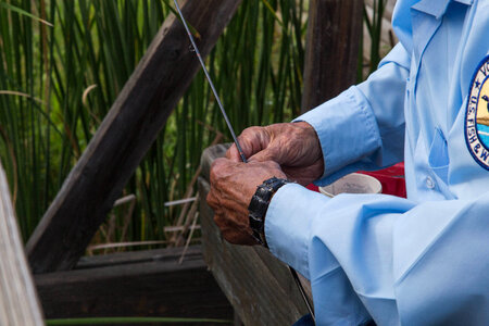 Veterans go fishing-1 photo