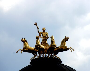 Landmark statue high