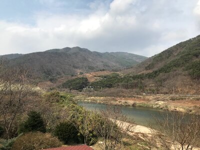 Seomjin River in South Korea