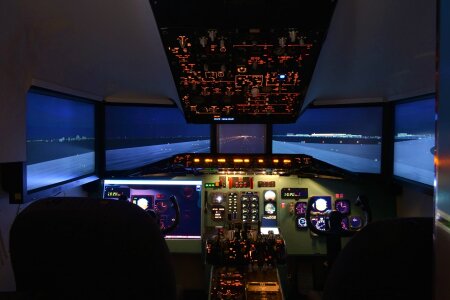 Air Force aircraft cabin photo