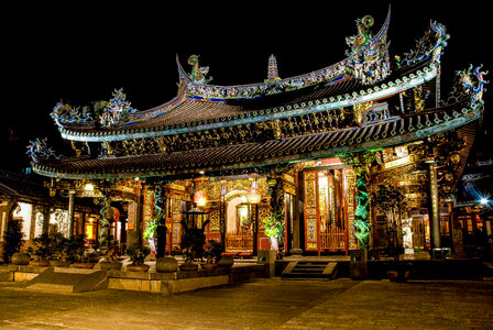 Bao-an Temple in Taipei, Taiwan.