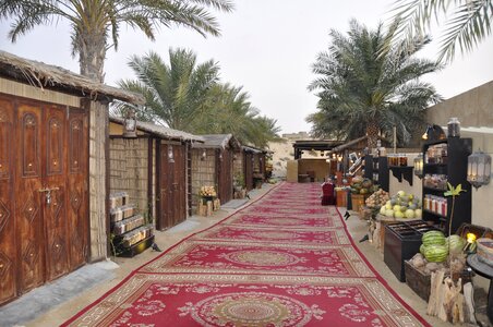 Dubai market desert