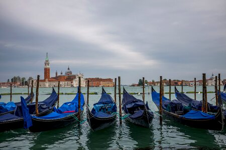 Row of Gondolas photo