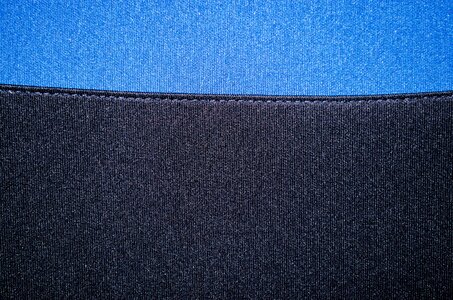 Black blue stitch