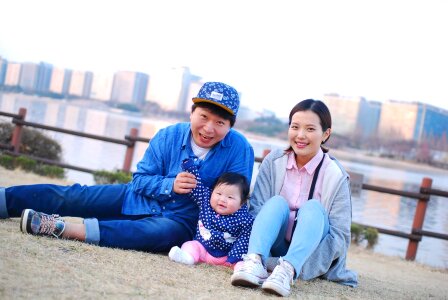 Smile parents child
