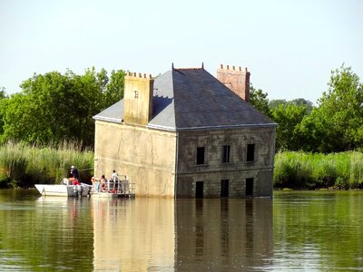 Loire france versinkendes home