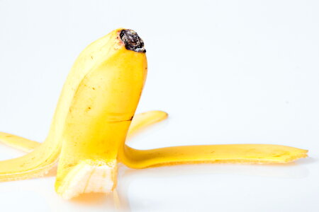 banana peel photo