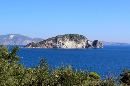 The protected sea park of Laganas and Marathonis photo