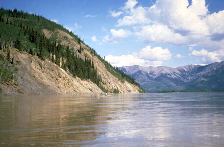 Canoeing the Yukon River photo