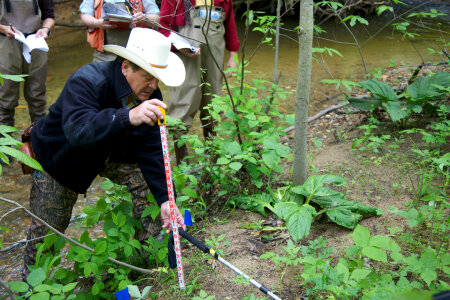 FWS employees surveying and assessing rivers and streams-1