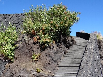 Stairs gradually rise photo