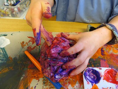 Hands crafts creativity