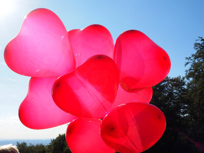 Red Heart Balloons photo