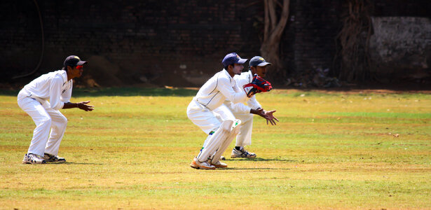 Wicket Keeper And Slips photo