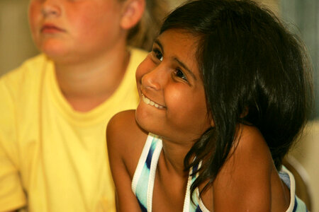 Children enjoy learning about wildlife photo